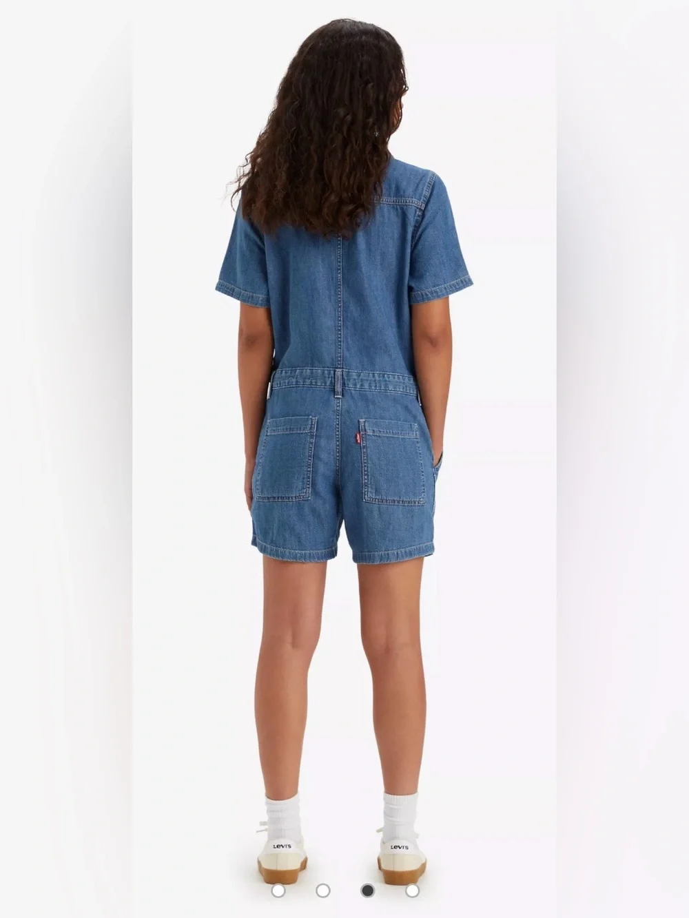 LEVIS heritage short sleeve romper size L - Picture 3 of 11